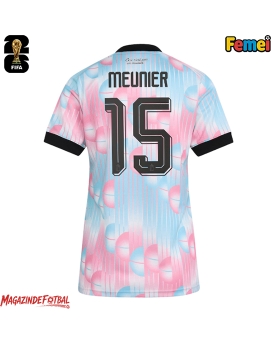 Belgia Thomas Meunier #15 Echipament de Fotbal Replică Mondial 2026 Femei Deplasare Belgia Thomas Meunier #15 Echipament de Fotbal Replică Mondial 2026 Femei Deplasare